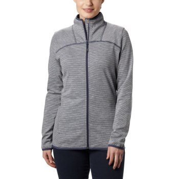Columbia Ženske Jakne - Firwood Camp Striped Full Zip Fleece Tamnoplave | RUCB-17605